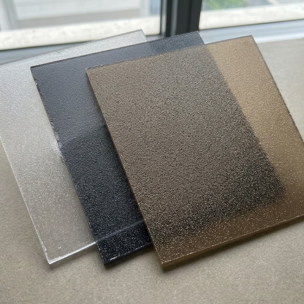 Atap Polycarbonate SolarTuff Solid Embossed